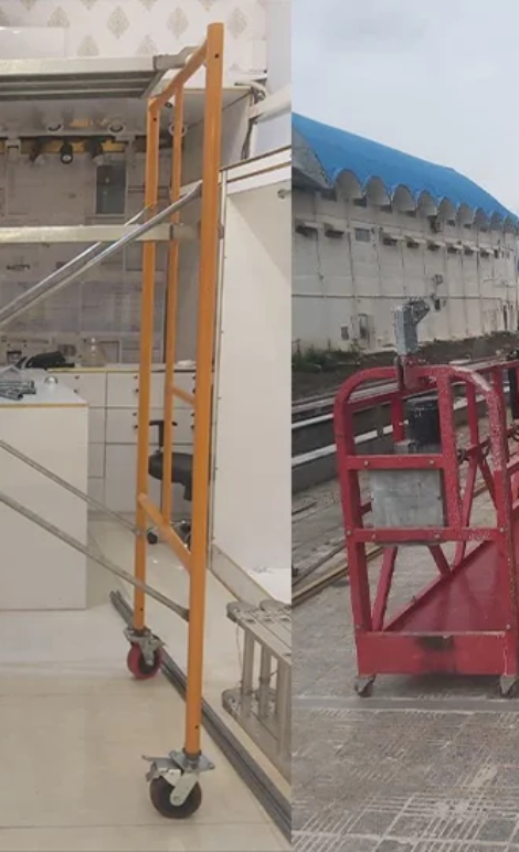 تفاوت کلایمر با داربست متحرک